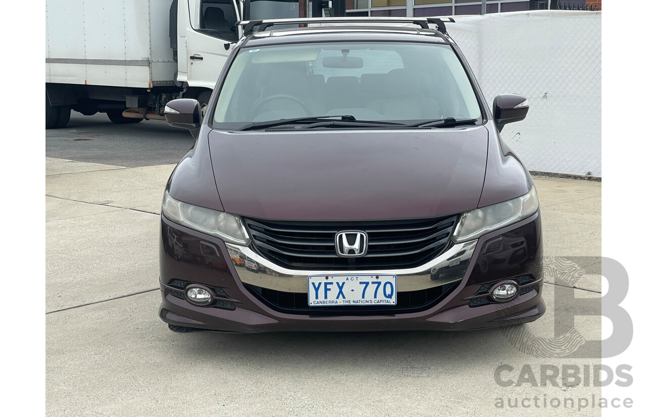 8/2009 Honda Odyssey Luxury RB 4d Wagon Purple 2.4L