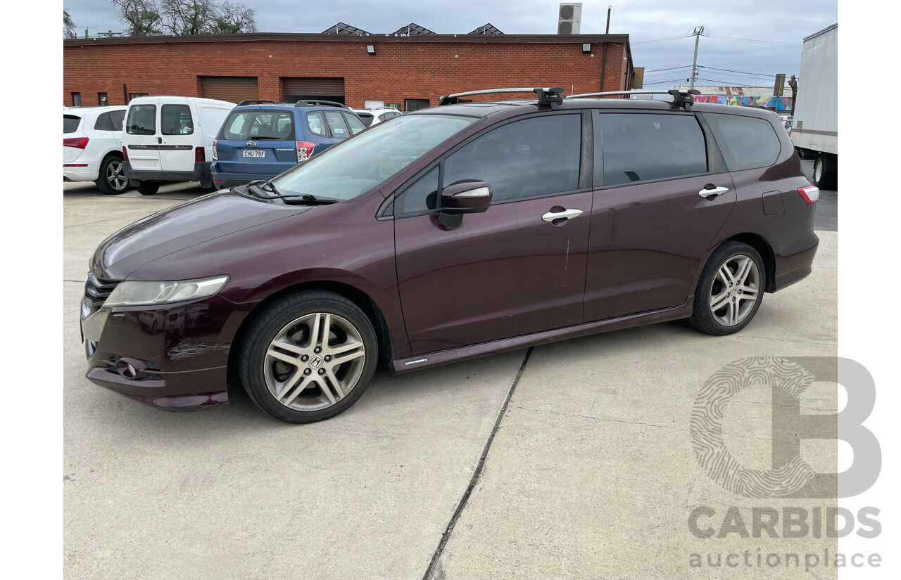 8/2009 Honda Odyssey Luxury RB 4d Wagon Purple 2.4L