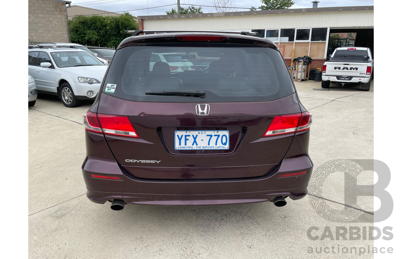 8/2009 Honda Odyssey Luxury RB 4d Wagon Purple 2.4L