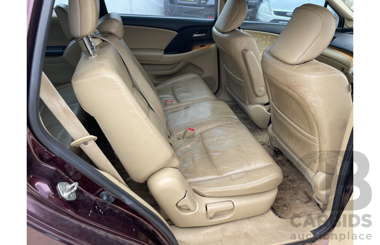 8/2009 Honda Odyssey Luxury RB 4d Wagon Purple 2.4L