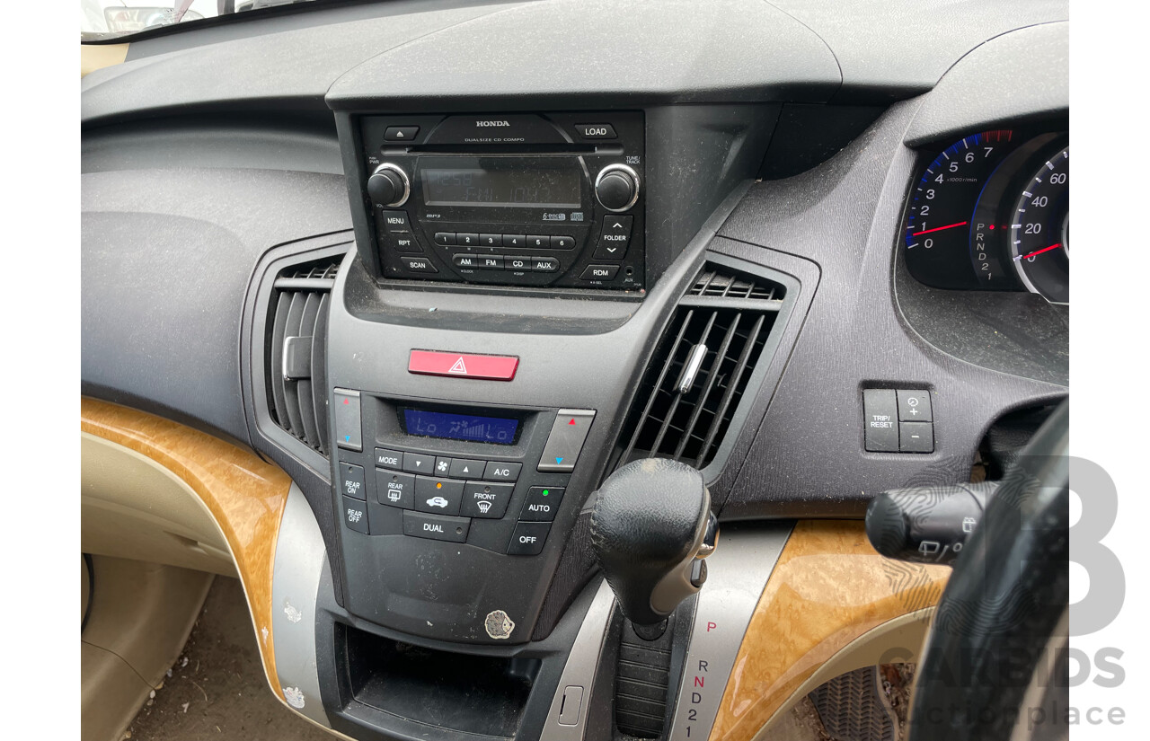 8/2009 Honda Odyssey Luxury RB 4d Wagon Purple 2.4L