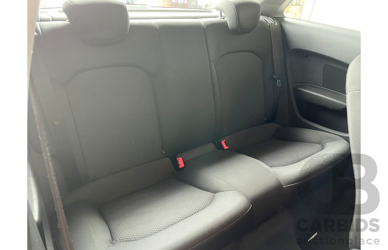 4/2012 Audi A1 1.4 TFSI Ambition 8X MY12 3d Hatchback White 1.4L