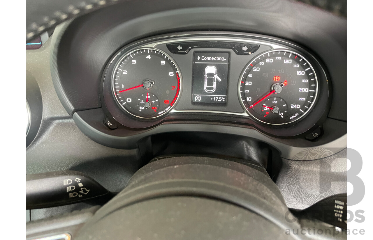 4/2012 Audi A1 1.4 TFSI Ambition 8X MY12 3d Hatchback White 1.4L