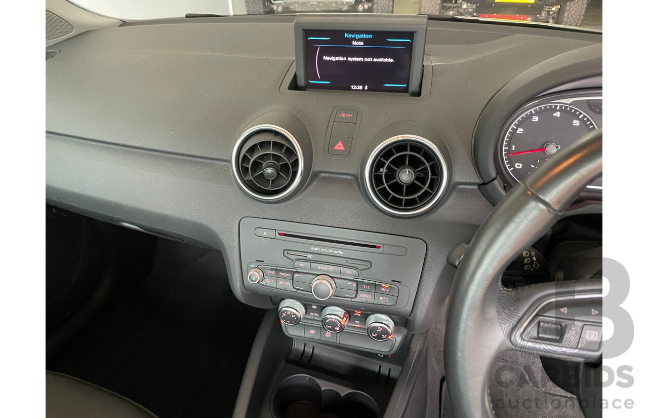 4/2012 Audi A1 1.4 TFSI Ambition 8X MY12 3d Hatchback White 1.4L