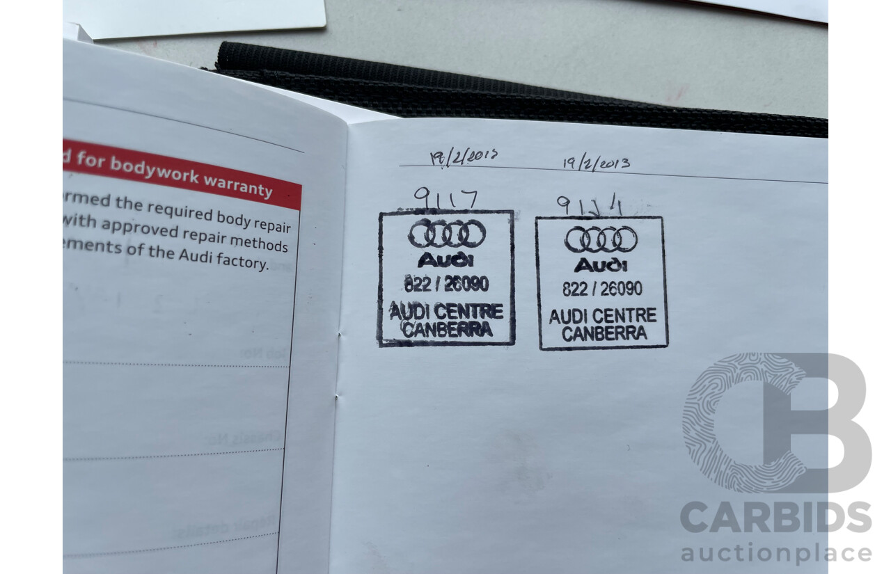 4/2012 Audi A1 1.4 TFSI Ambition 8X MY12 3d Hatchback White 1.4L