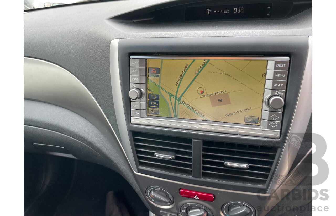 9/2010 Subaru Forester X (satnav) MY10 4d Wagon Blue 2.5L