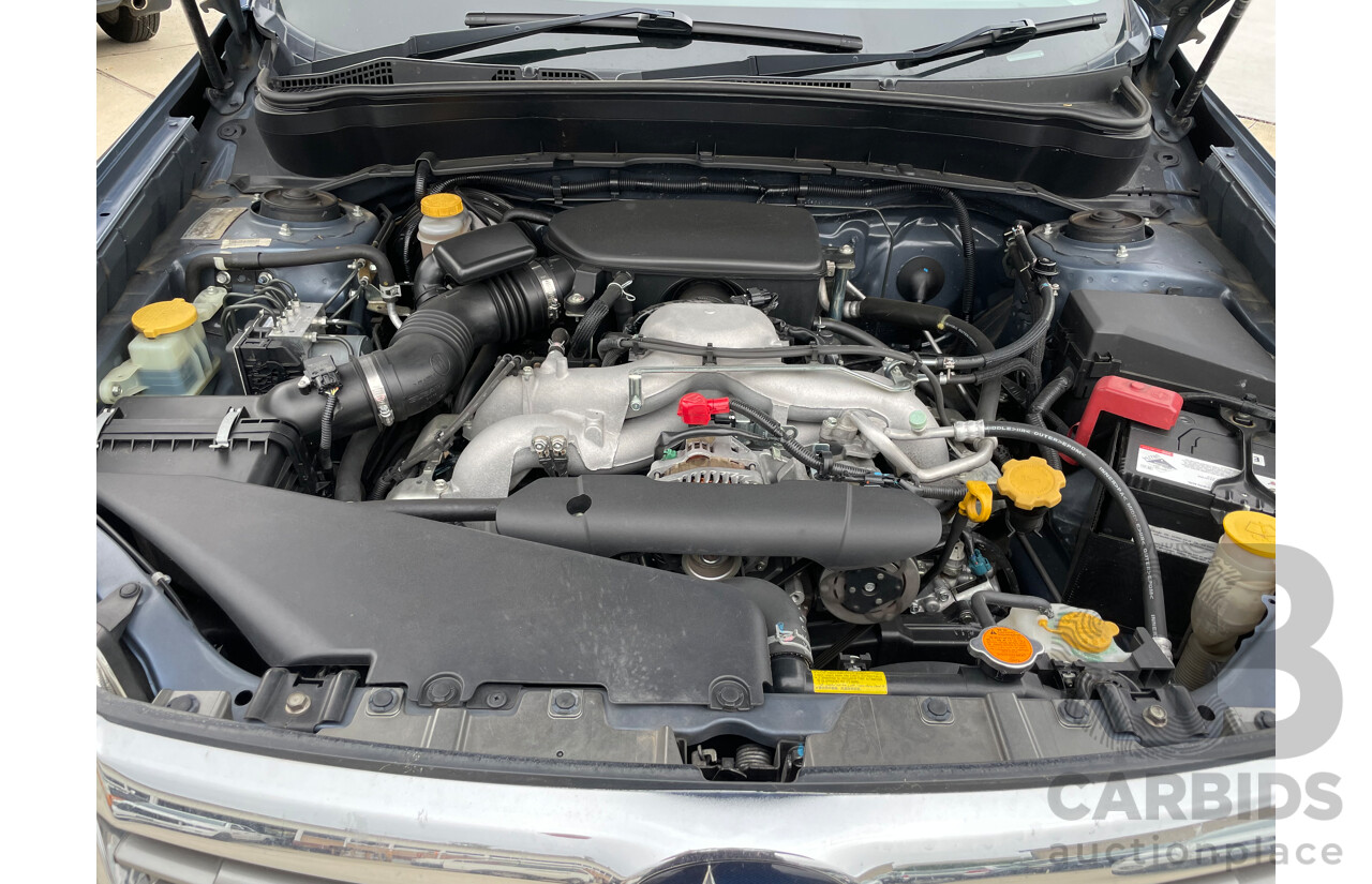 9/2010 Subaru Forester X (satnav) MY10 4d Wagon Blue 2.5L