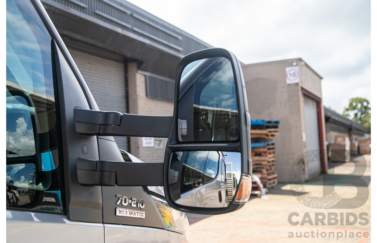 09/2017 Iveco Daily 70-210 50C 4350wb Trayback 4d Crew Cab Silver Turbo Diesel 3.0L