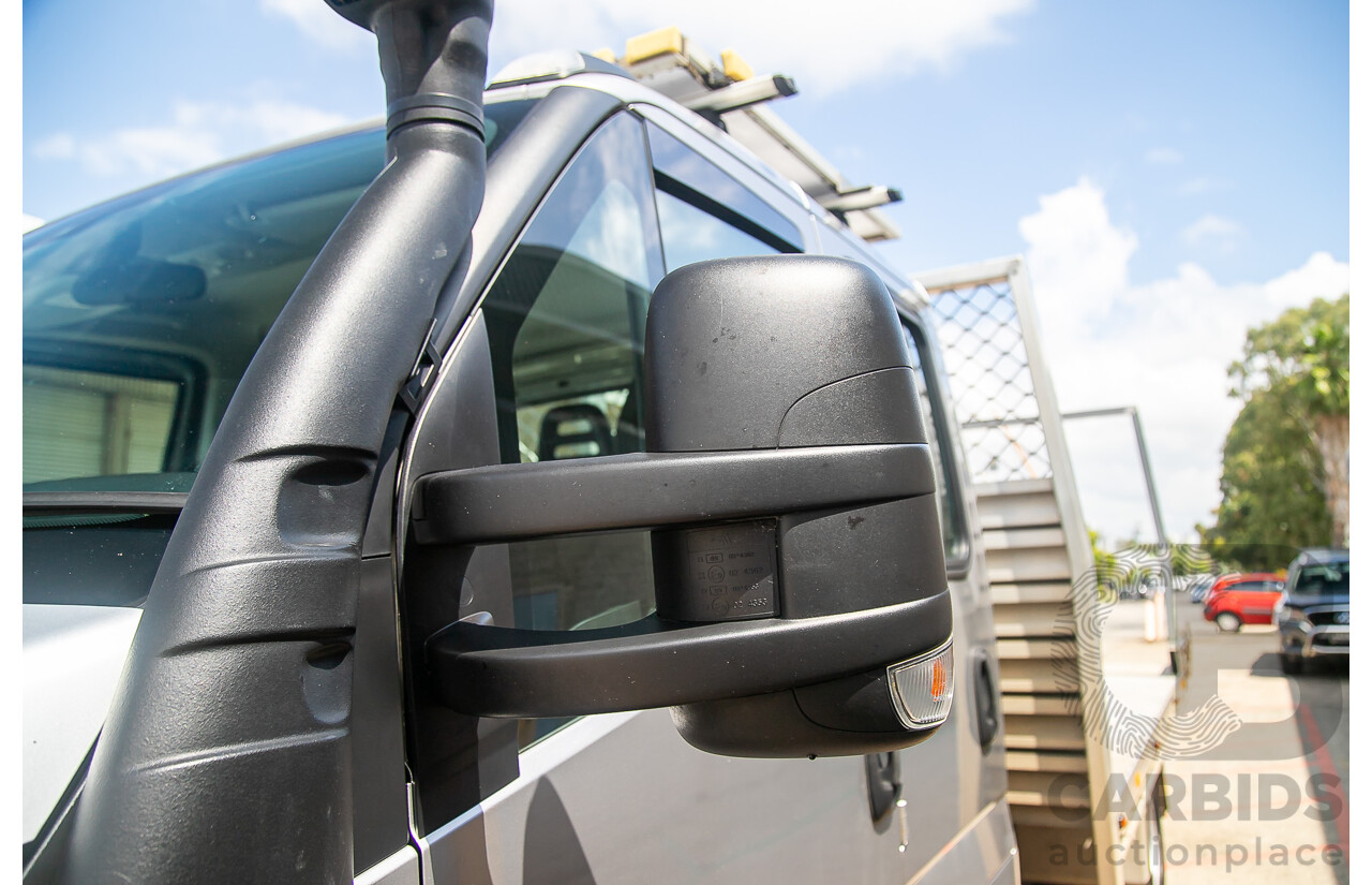 09/2017 Iveco Daily 70-210 50C 4350wb Trayback 4d Crew Cab Silver Turbo Diesel 3.0L