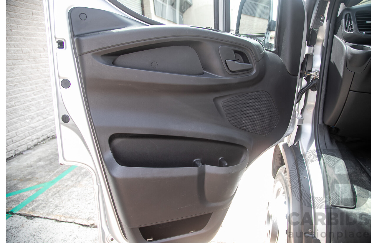 09/2017 Iveco Daily 70-210 50C 4350wb Trayback 4d Crew Cab Silver Turbo Diesel 3.0L