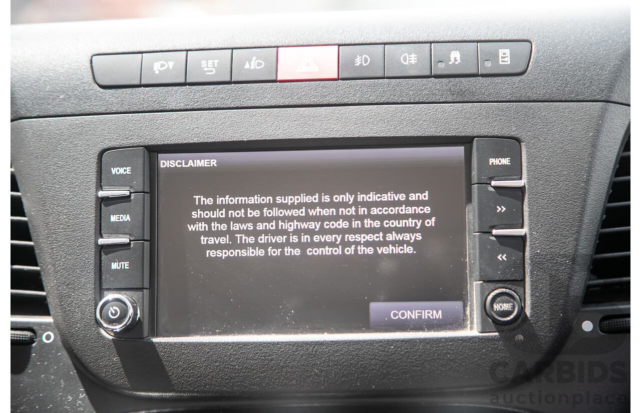 09/2017 Iveco Daily 70-210 50C 4350wb Trayback 4d Crew Cab Silver Turbo Diesel 3.0L