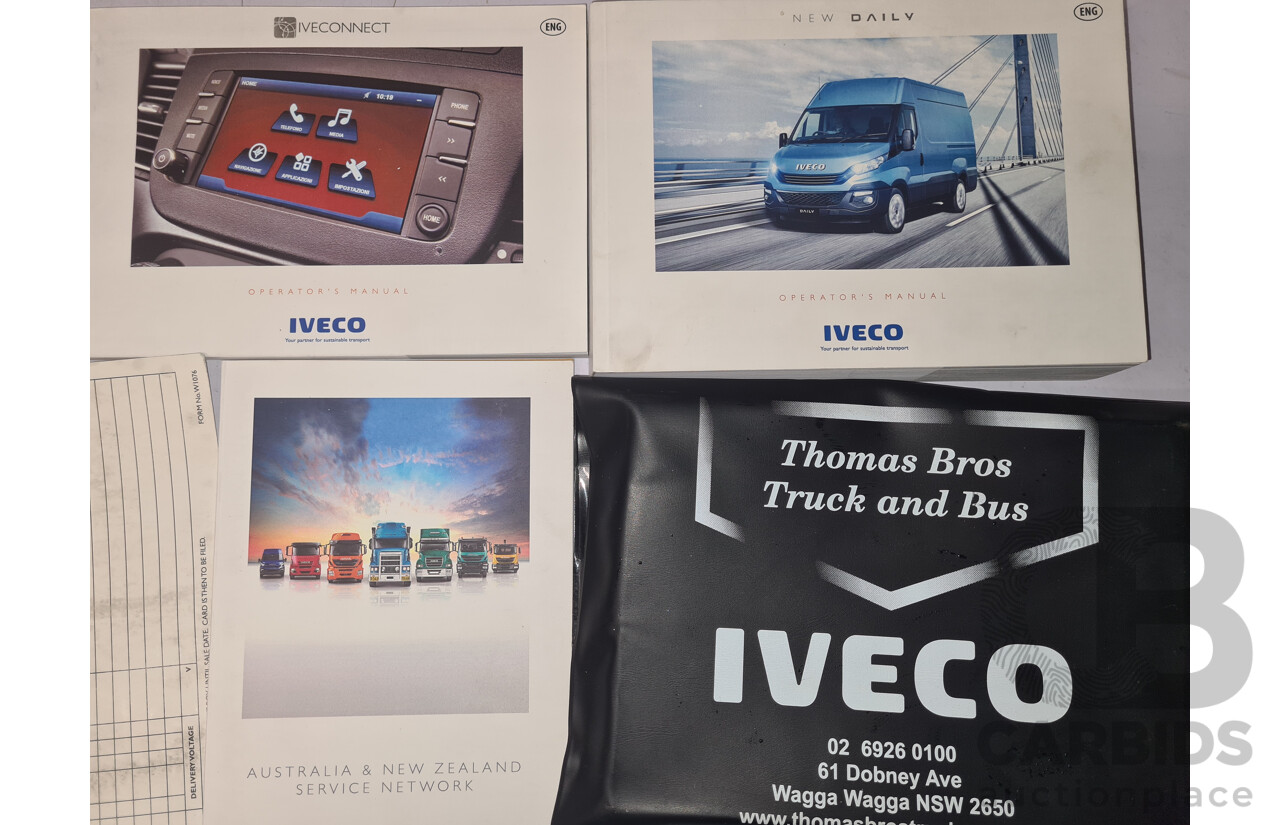 09/2017 Iveco Daily 70-210 50C 4350wb Trayback 4d Crew Cab Silver Turbo Diesel 3.0L