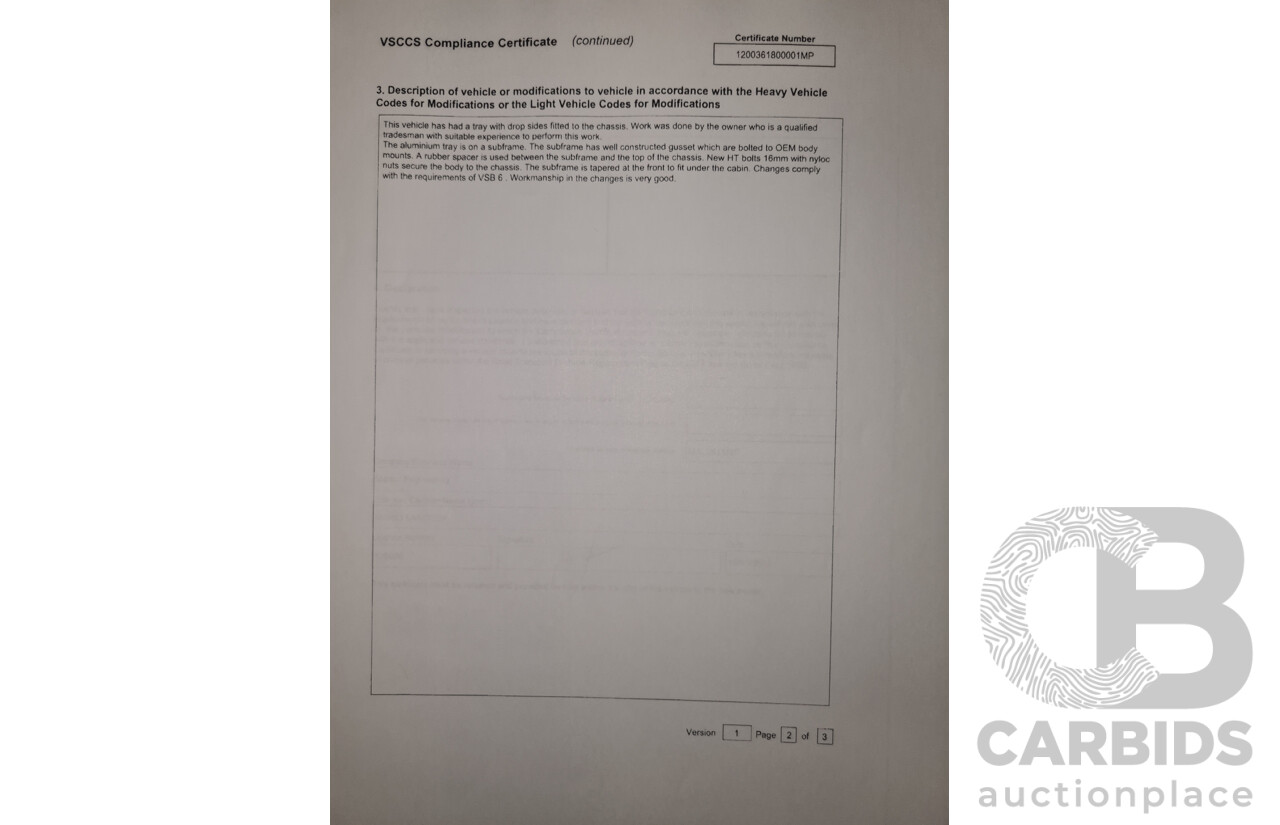 09/2017 Iveco Daily 70-210 50C 4350wb Trayback 4d Crew Cab Silver Turbo Diesel 3.0L