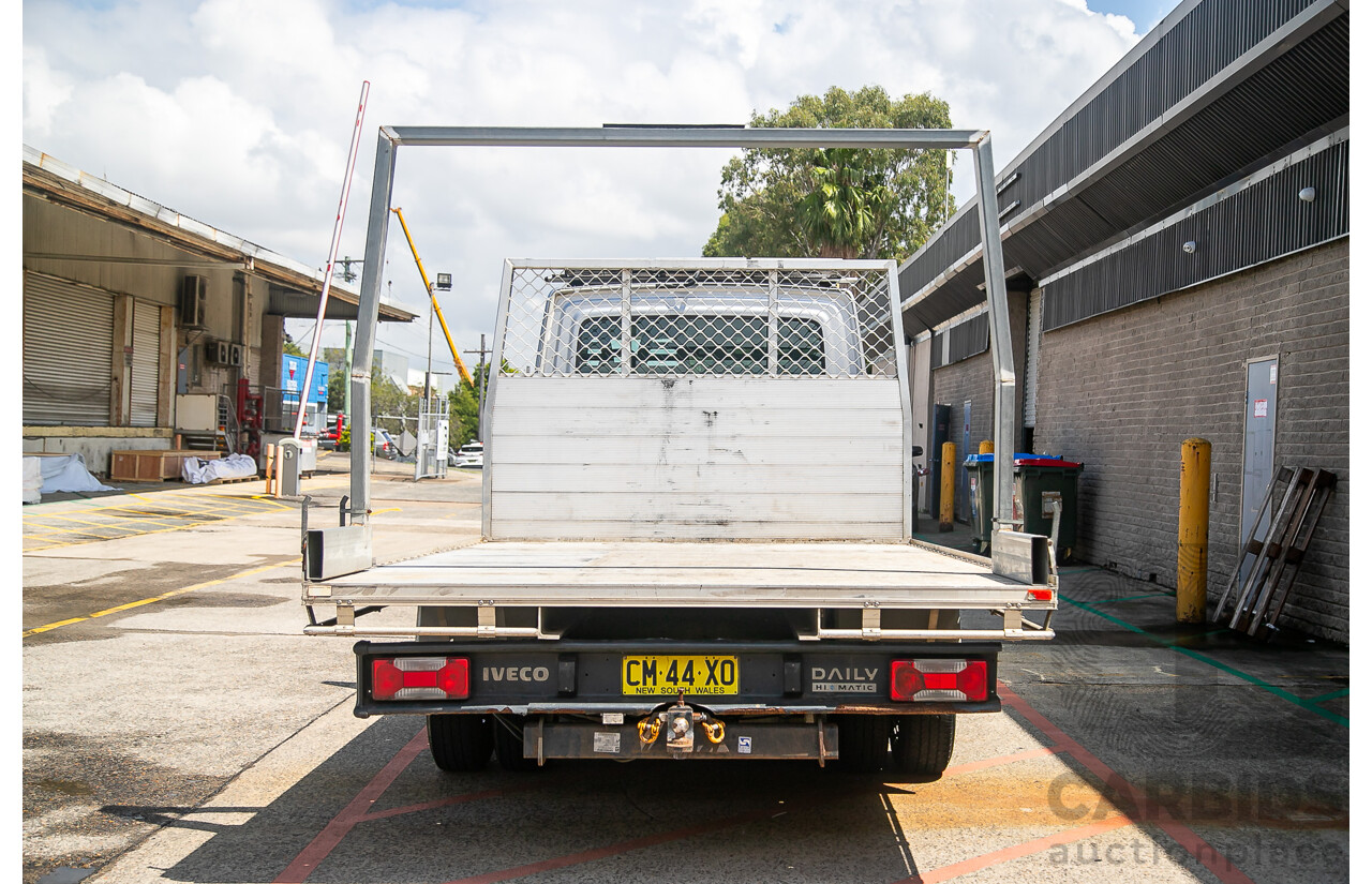 09/2017 Iveco Daily 70-210 50C 4350wb Trayback 4d Crew Cab Silver Turbo Diesel 3.0L