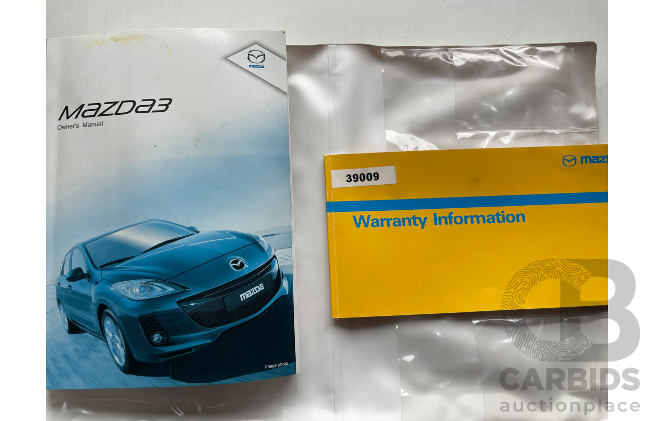 9/2011 Mazda Mazda3 MAXX BL  5d Hatchback Silver 2.0L