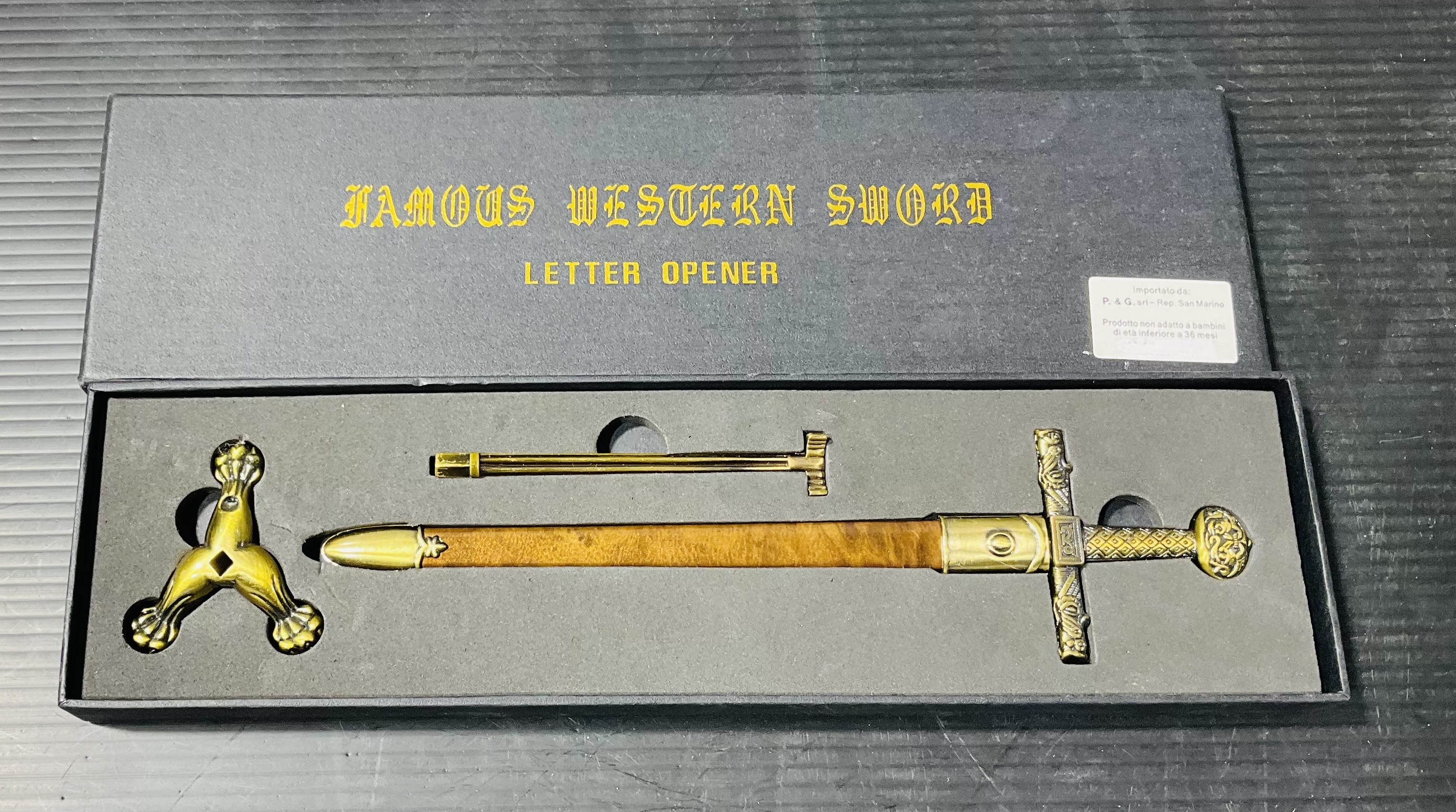 Famous Western Sword Letter Opener - Lot 1534374 | ALLBIDS