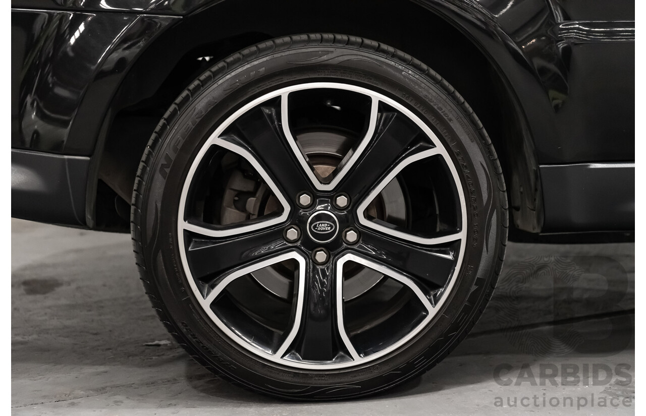 03/13 Range Rover Range Rover SPORT HSE Luxury 3.0 SDV6 SE AWD LW 4D Wagon Black 3.0L