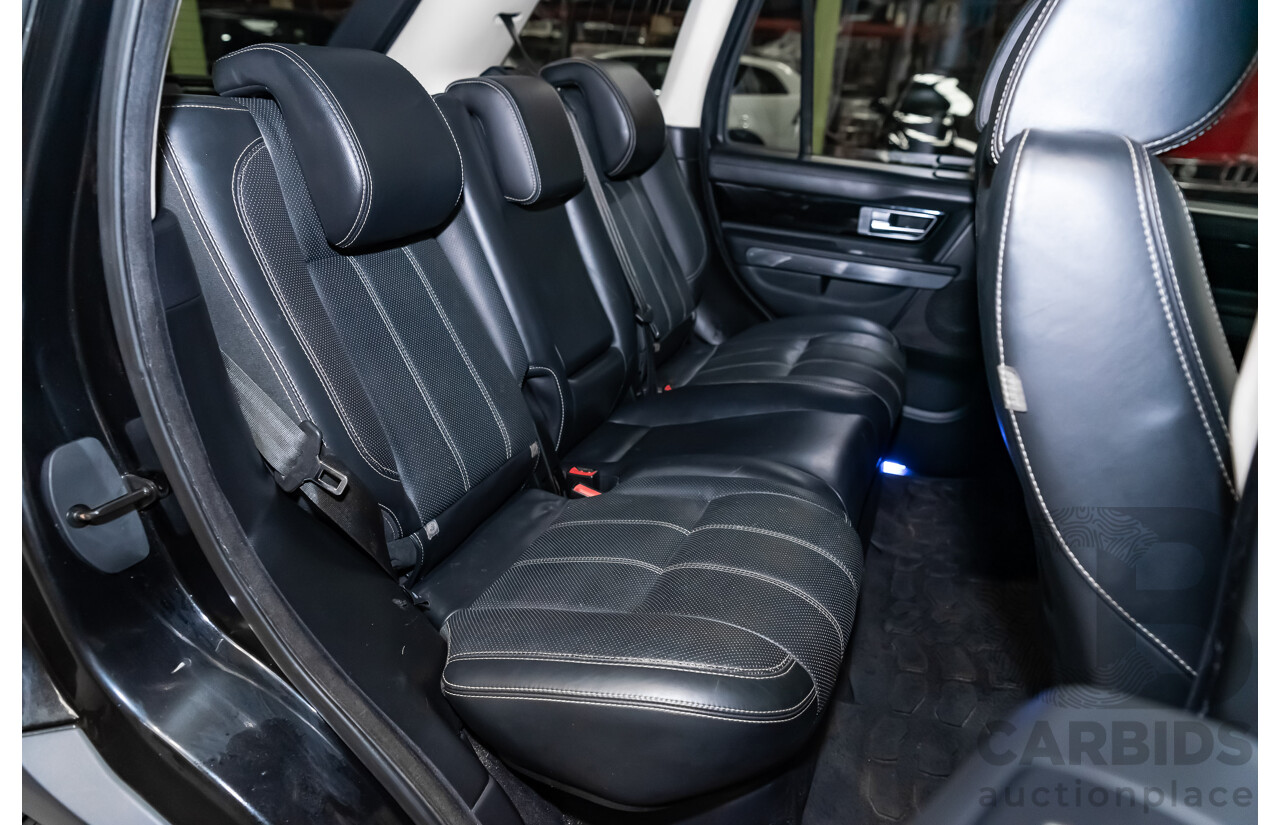 03/13 Range Rover Range Rover SPORT HSE Luxury 3.0 SDV6 SE AWD LW 4D Wagon Black 3.0L