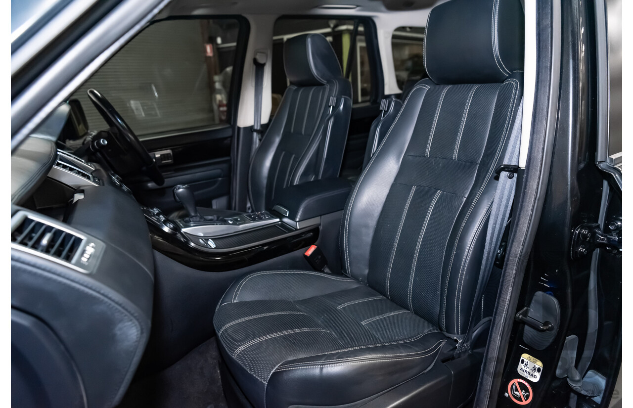 03/13 Range Rover Range Rover SPORT HSE Luxury 3.0 SDV6 SE AWD LW 4D Wagon Black 3.0L