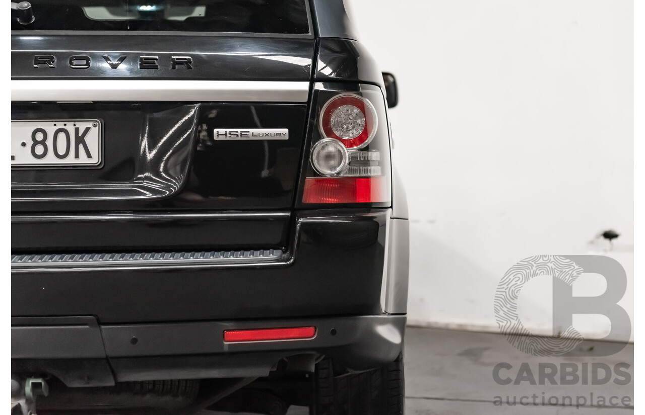 03/13 Range Rover Range Rover SPORT HSE Luxury 3.0 SDV6 SE AWD LW 4D Wagon Black 3.0L