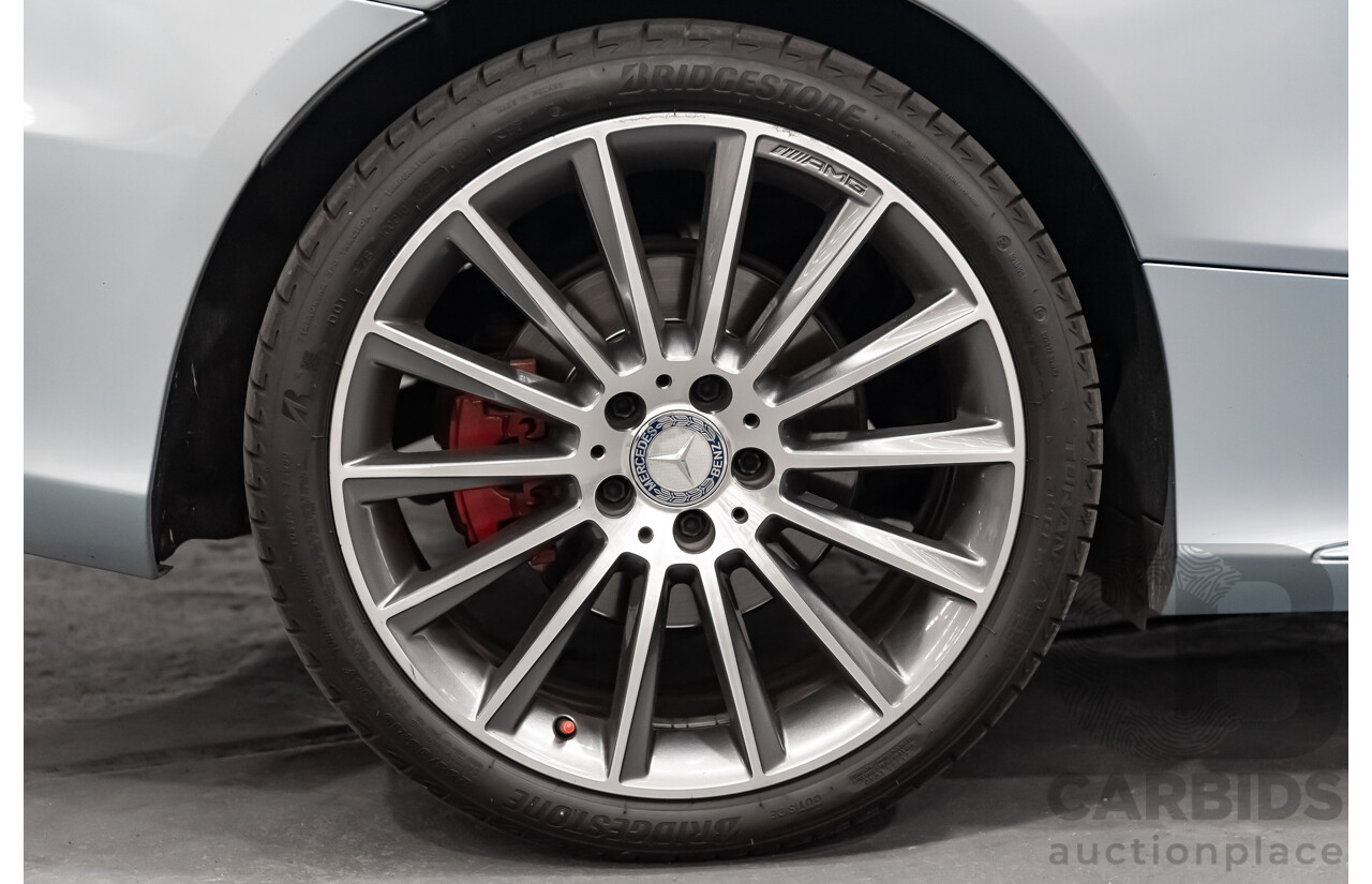 03/2016 Mercedes Benz C300 205 MY16 2D Coupe Diamond Silver Metallic Turbo 2.0L