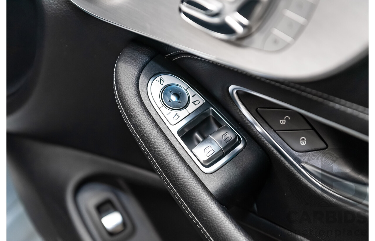 03/2016 Mercedes Benz C300 205 MY16 2D Coupe Diamond Silver Metallic Turbo 2.0L