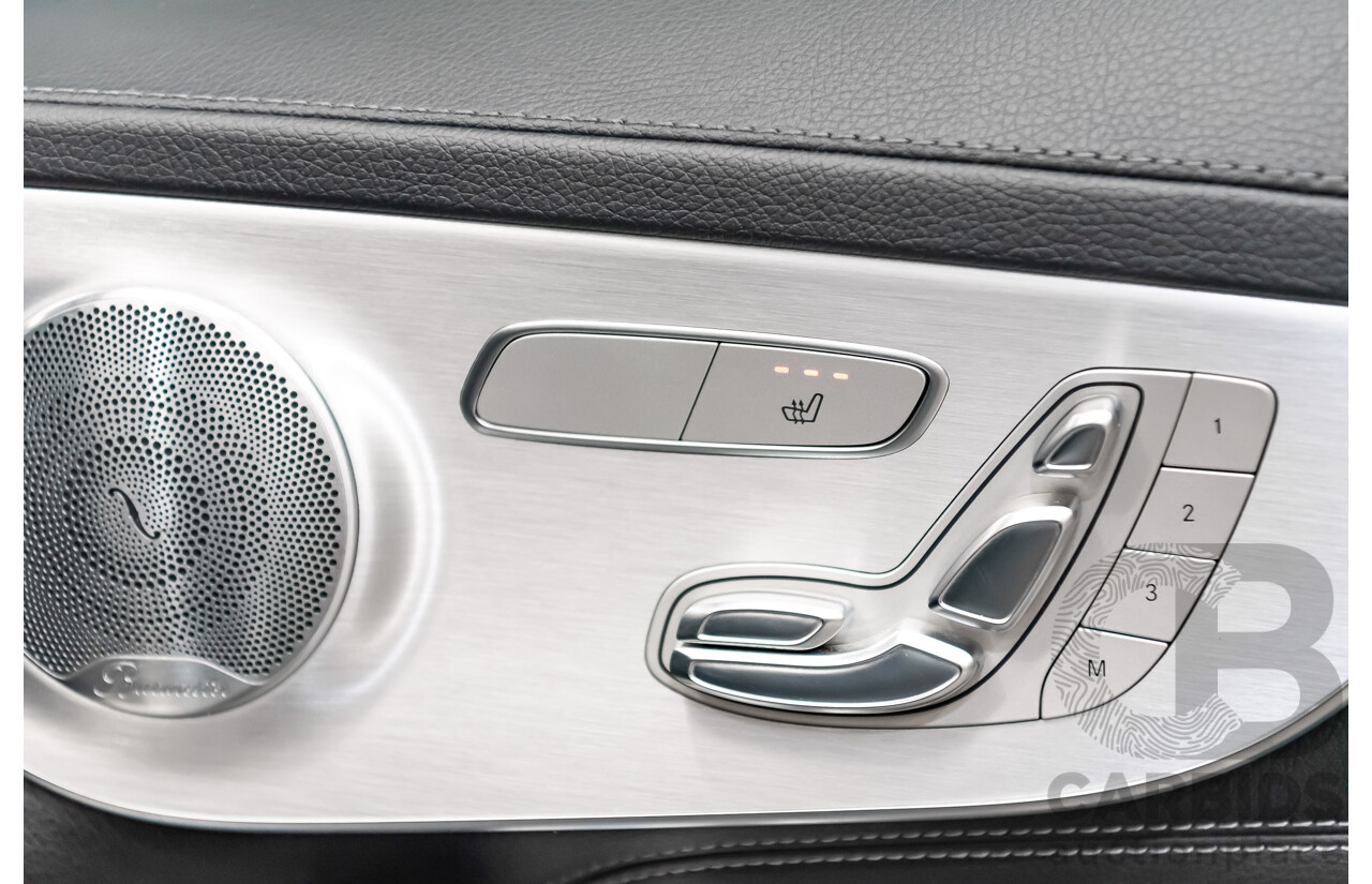 03/2016 Mercedes Benz C300 205 MY16 2D Coupe Diamond Silver Metallic Turbo 2.0L