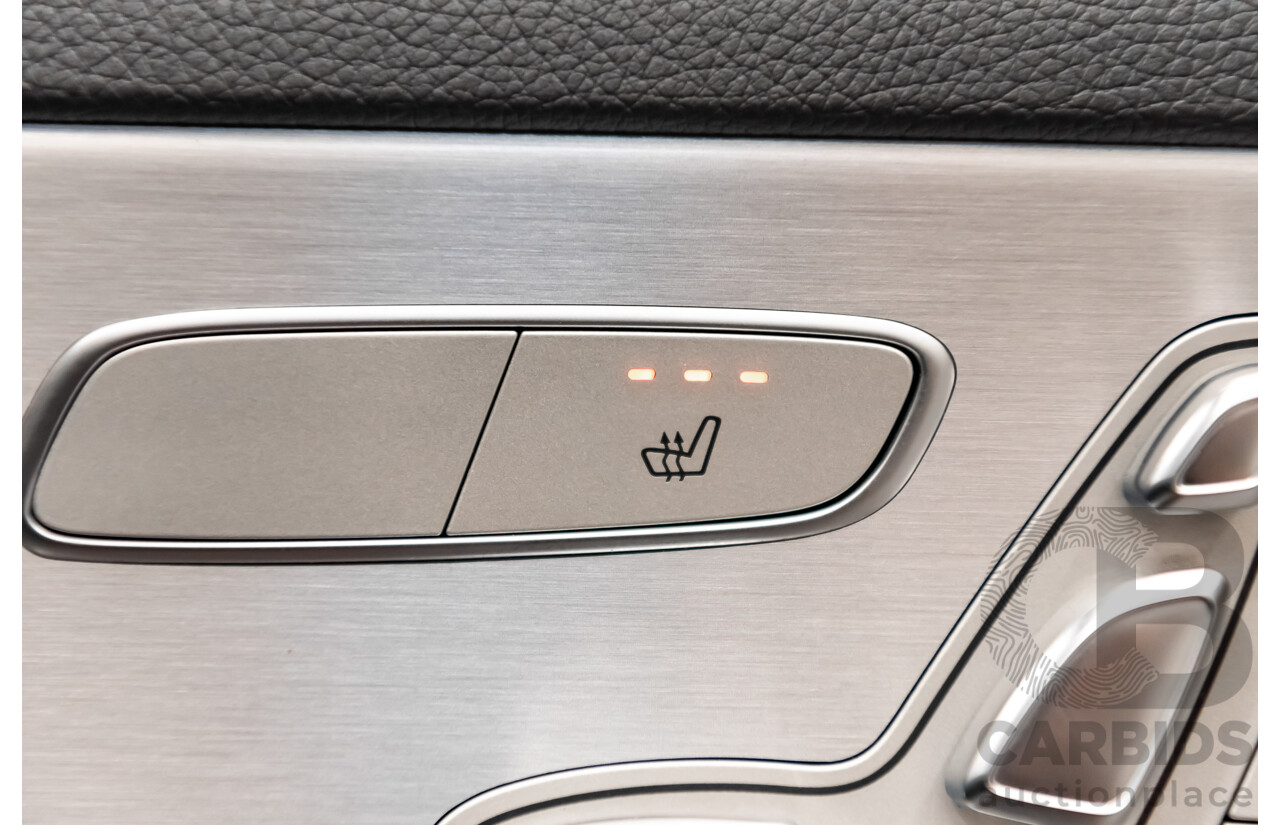 03/2016 Mercedes Benz C300 205 MY16 2D Coupe Diamond Silver Metallic Turbo 2.0L