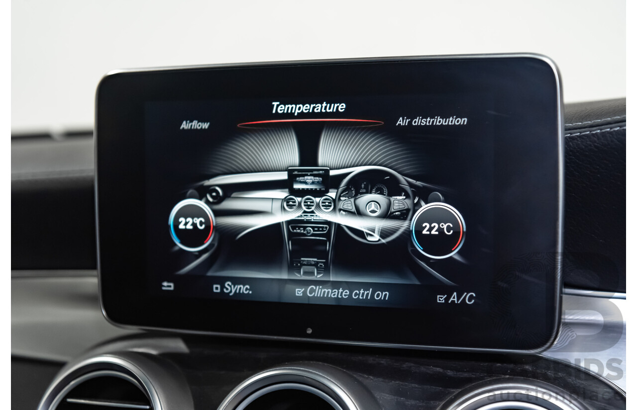 03/2016 Mercedes Benz C300 205 MY16 2D Coupe Diamond Silver Metallic Turbo 2.0L