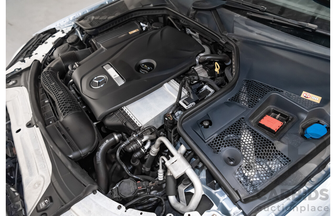 03/2016 Mercedes Benz C300 205 MY16 2D Coupe Diamond Silver Metallic Turbo 2.0L