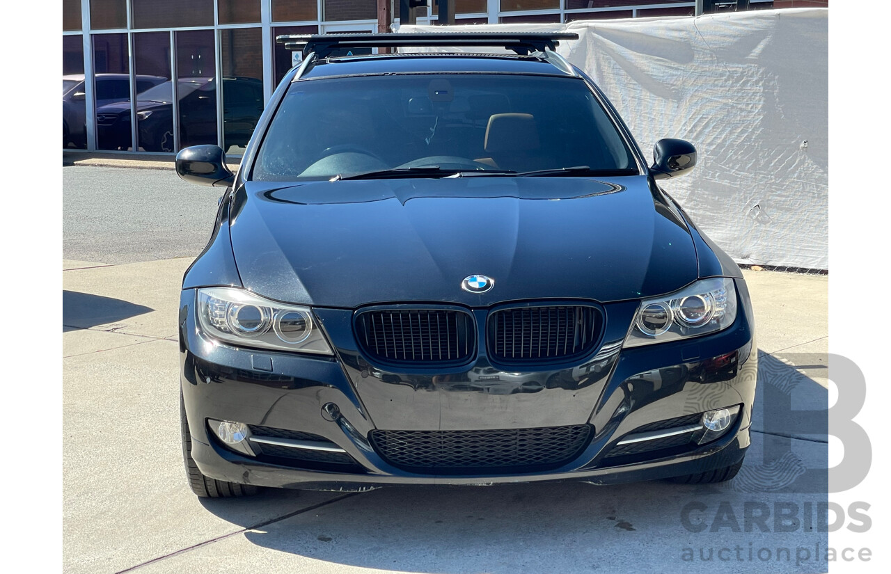 09/10 BMW 320d TOURING LIFESTYLE RWD E91 MY10 4D Wagon Black 2.0L