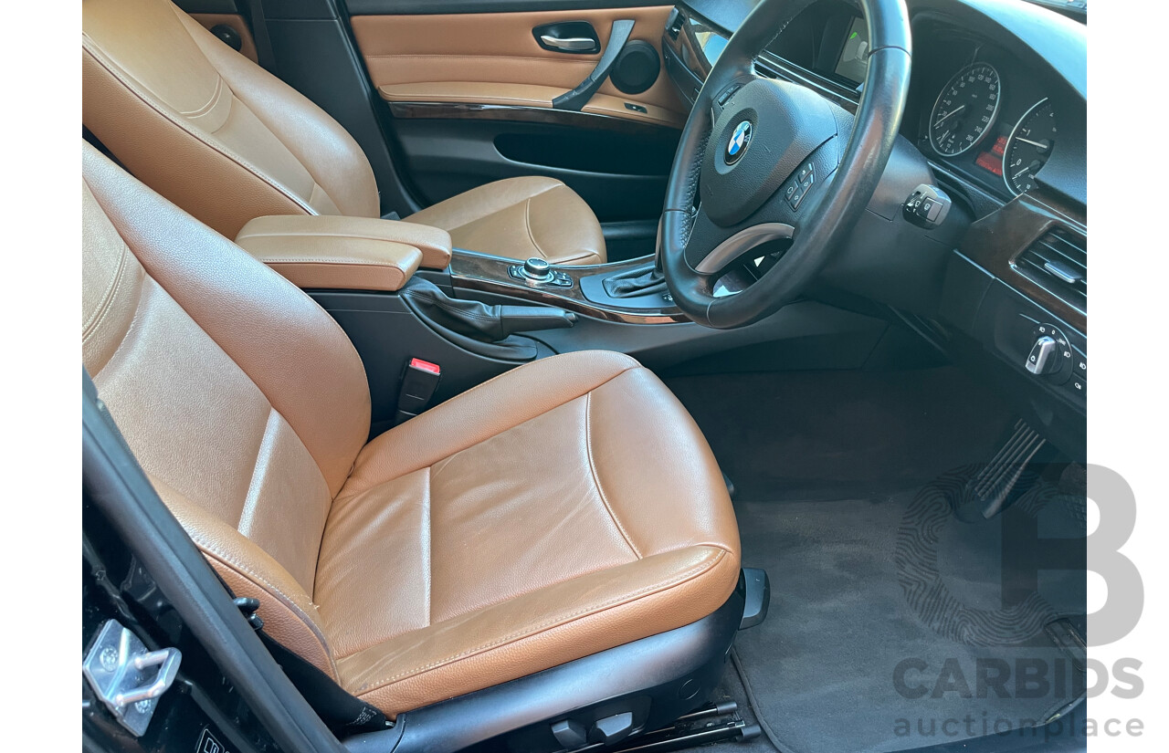 09/10 BMW 320d TOURING LIFESTYLE RWD E91 MY10 4D Wagon Black 2.0L