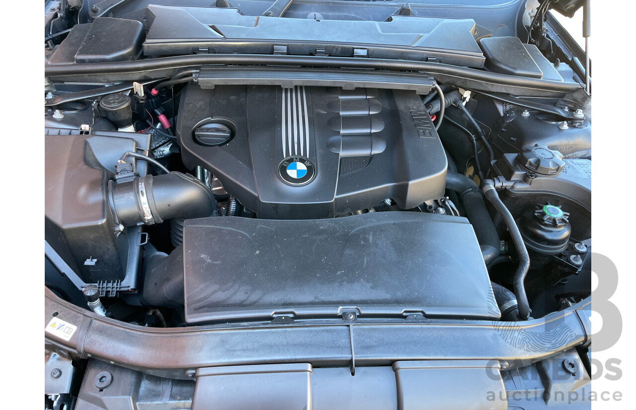 09/10 BMW 320d TOURING LIFESTYLE RWD E91 MY10 4D Wagon Black 2.0L