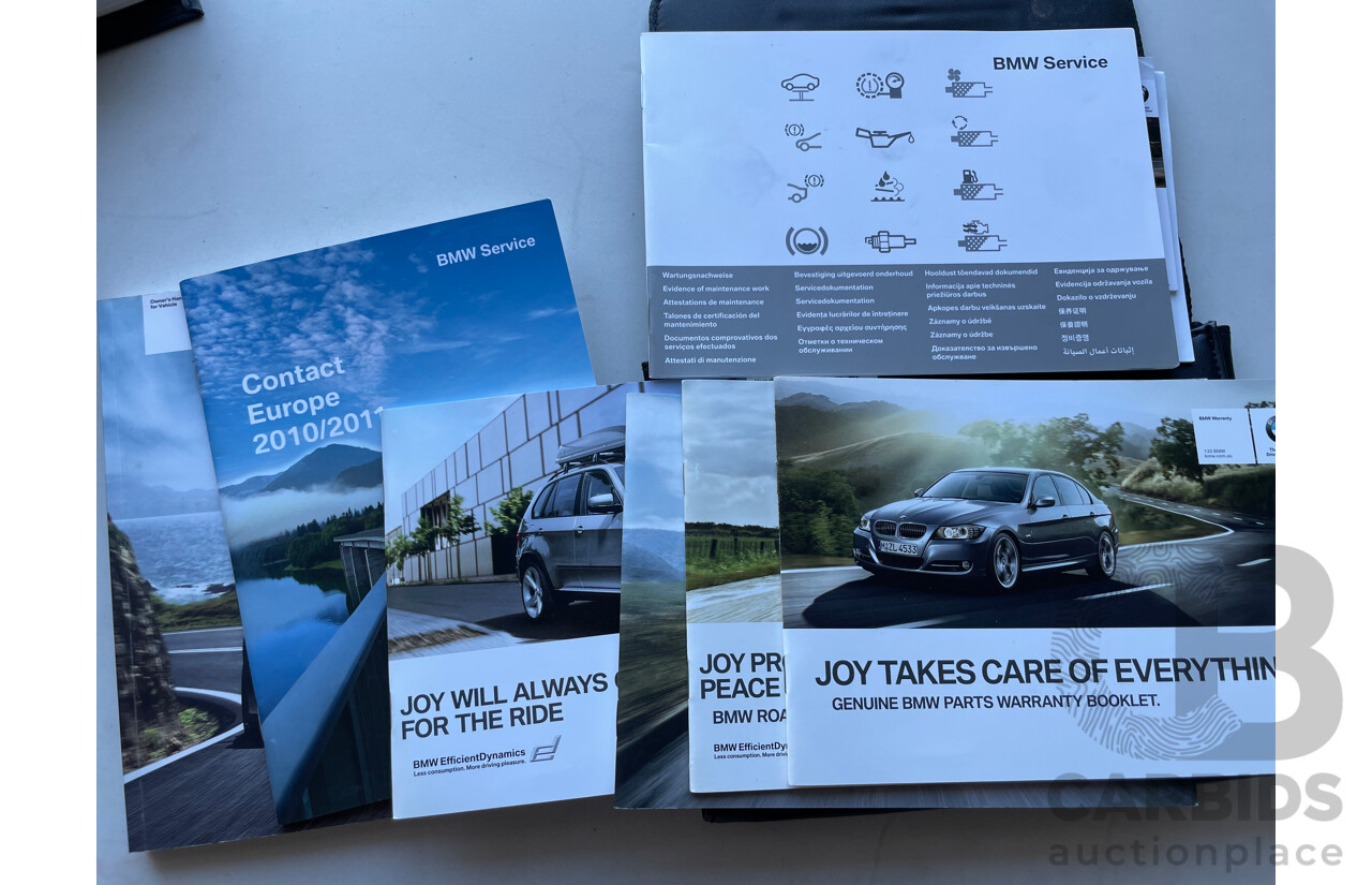 09/10 BMW 320d TOURING LIFESTYLE RWD E91 MY10 4D Wagon Black 2.0L