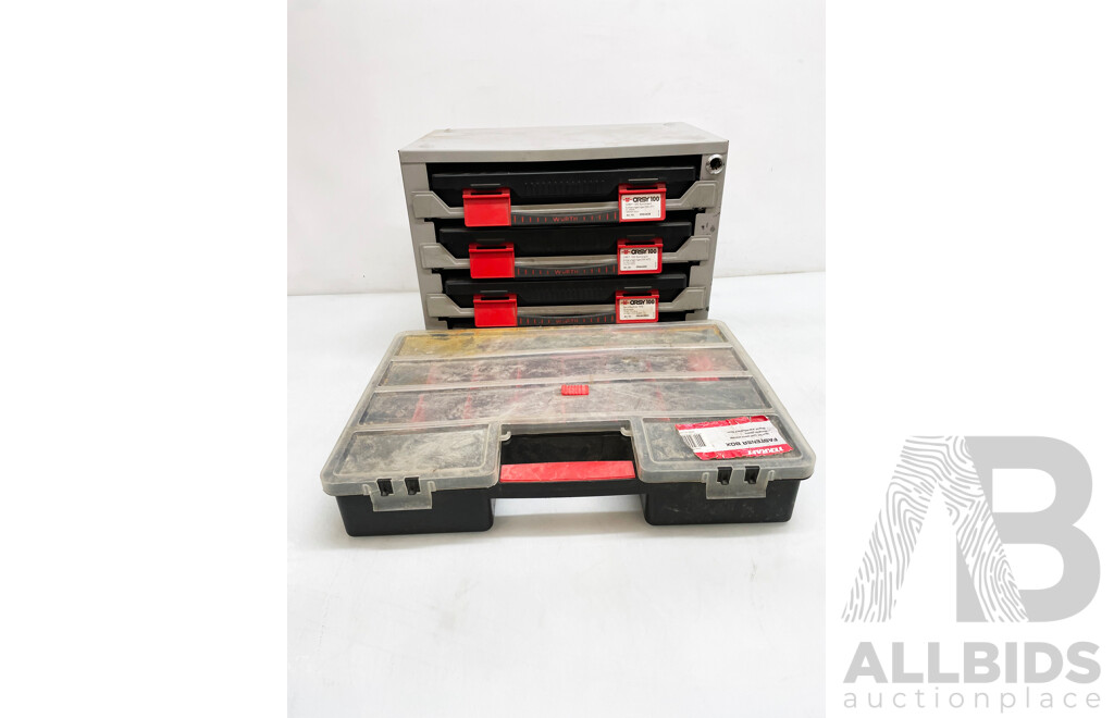 Wurth ORSY 100 Rack and Tekraft Fastener Box