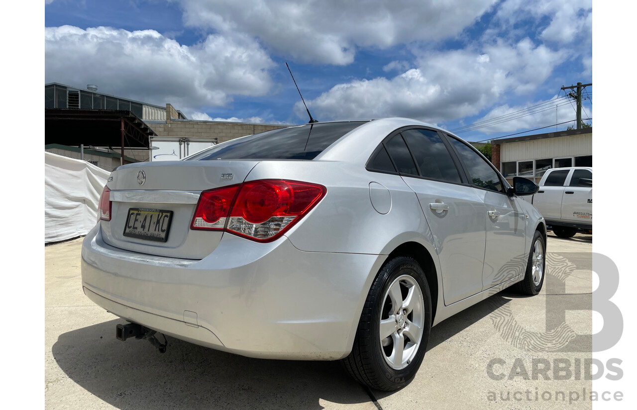 11/2010 Holden Cruze CD FWD JG 4D Sedan Silver 1.8L