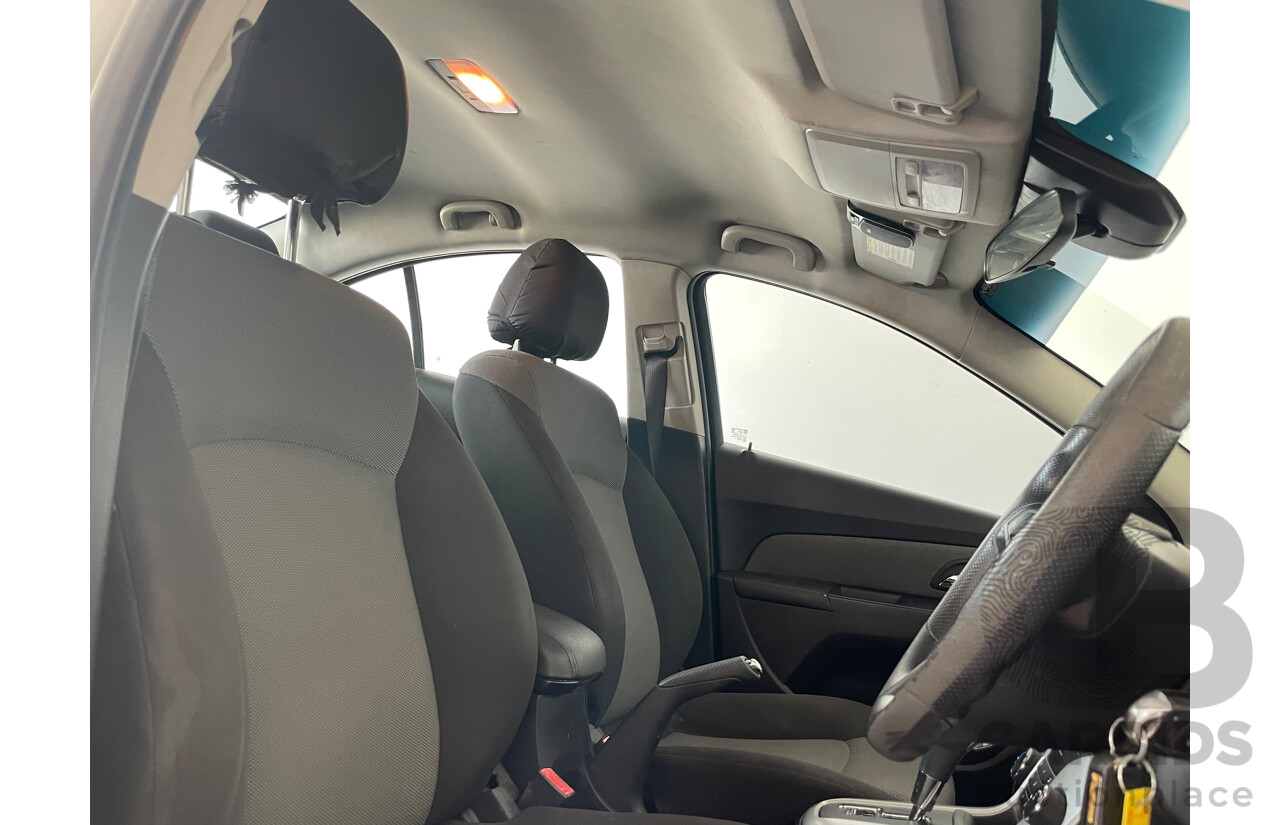 11/2010 Holden Cruze CD FWD JG 4D Sedan Silver 1.8L