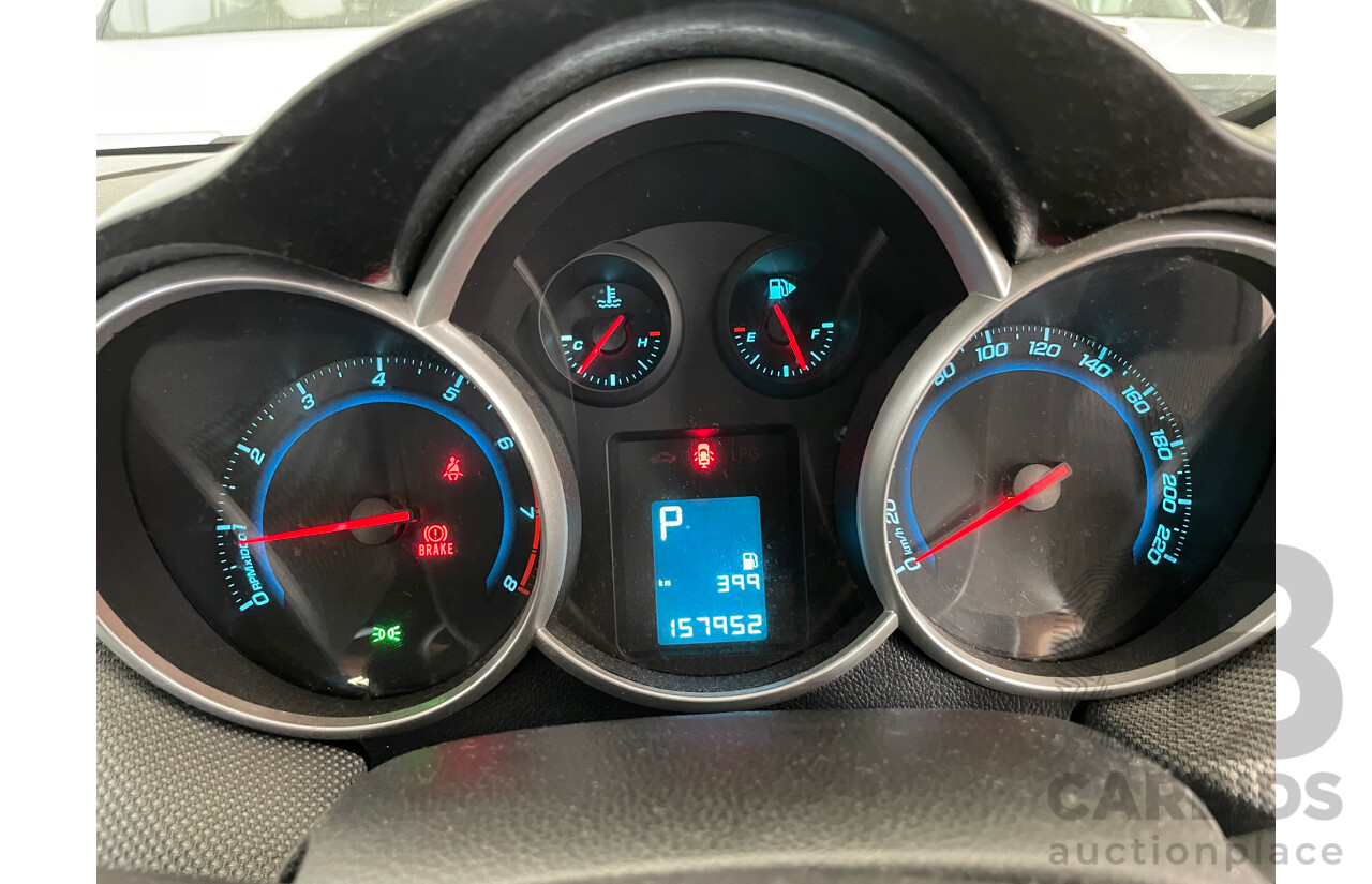 11/2010 Holden Cruze CD FWD JG 4D Sedan Silver 1.8L