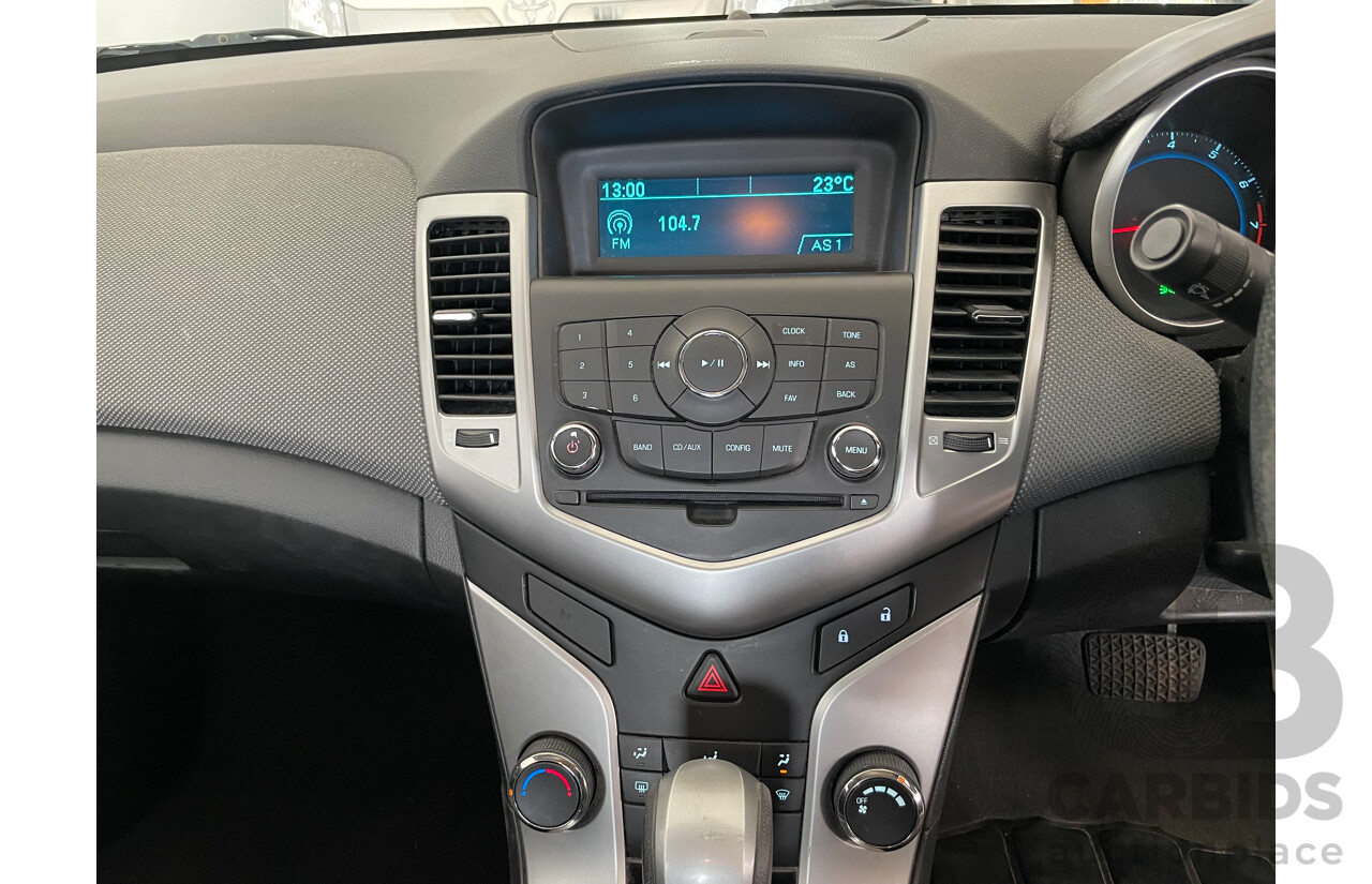 11/2010 Holden Cruze CD FWD JG 4D Sedan Silver 1.8L