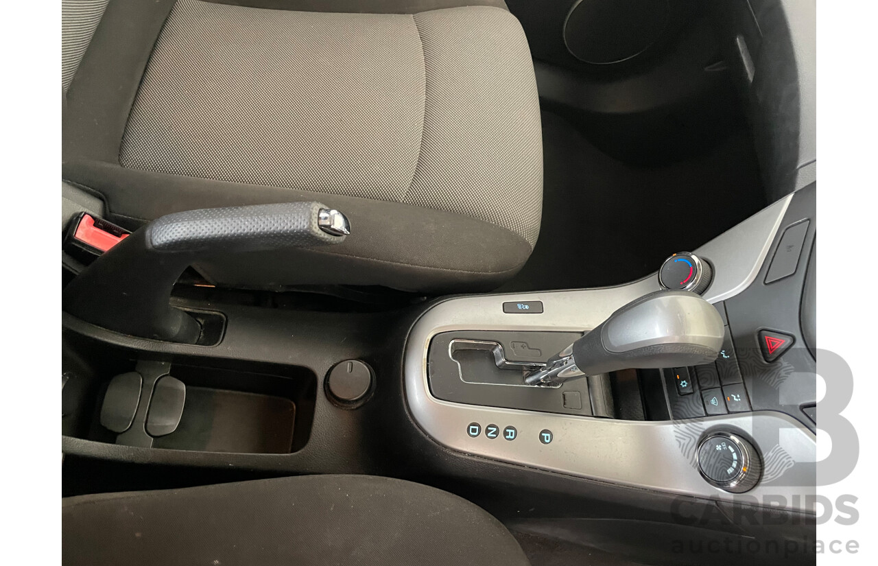 11/2010 Holden Cruze CD FWD JG 4D Sedan Silver 1.8L