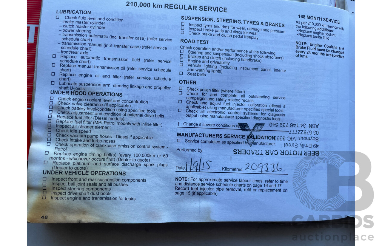 9/2009 Mitsubishi Triton GLX MN MY10 Double Cab Utility White 2.5L