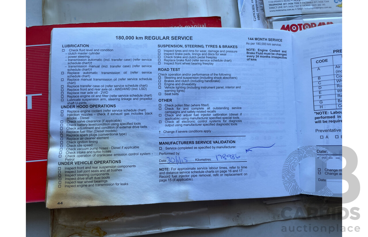 9/2009 Mitsubishi Triton GLX MN MY10 Double Cab Utility White 2.5L