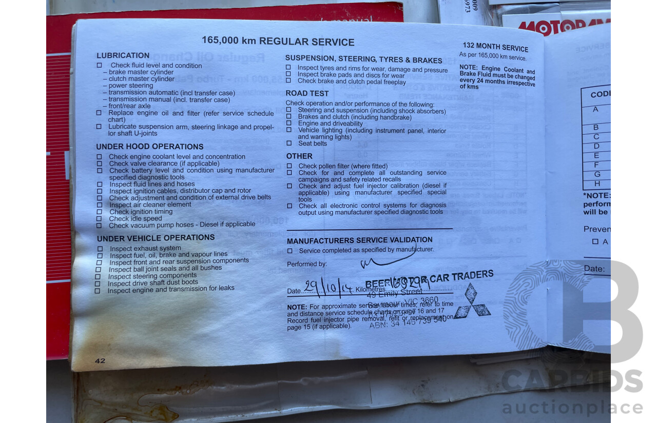 9/2009 Mitsubishi Triton GLX MN MY10 Double Cab Utility White 2.5L