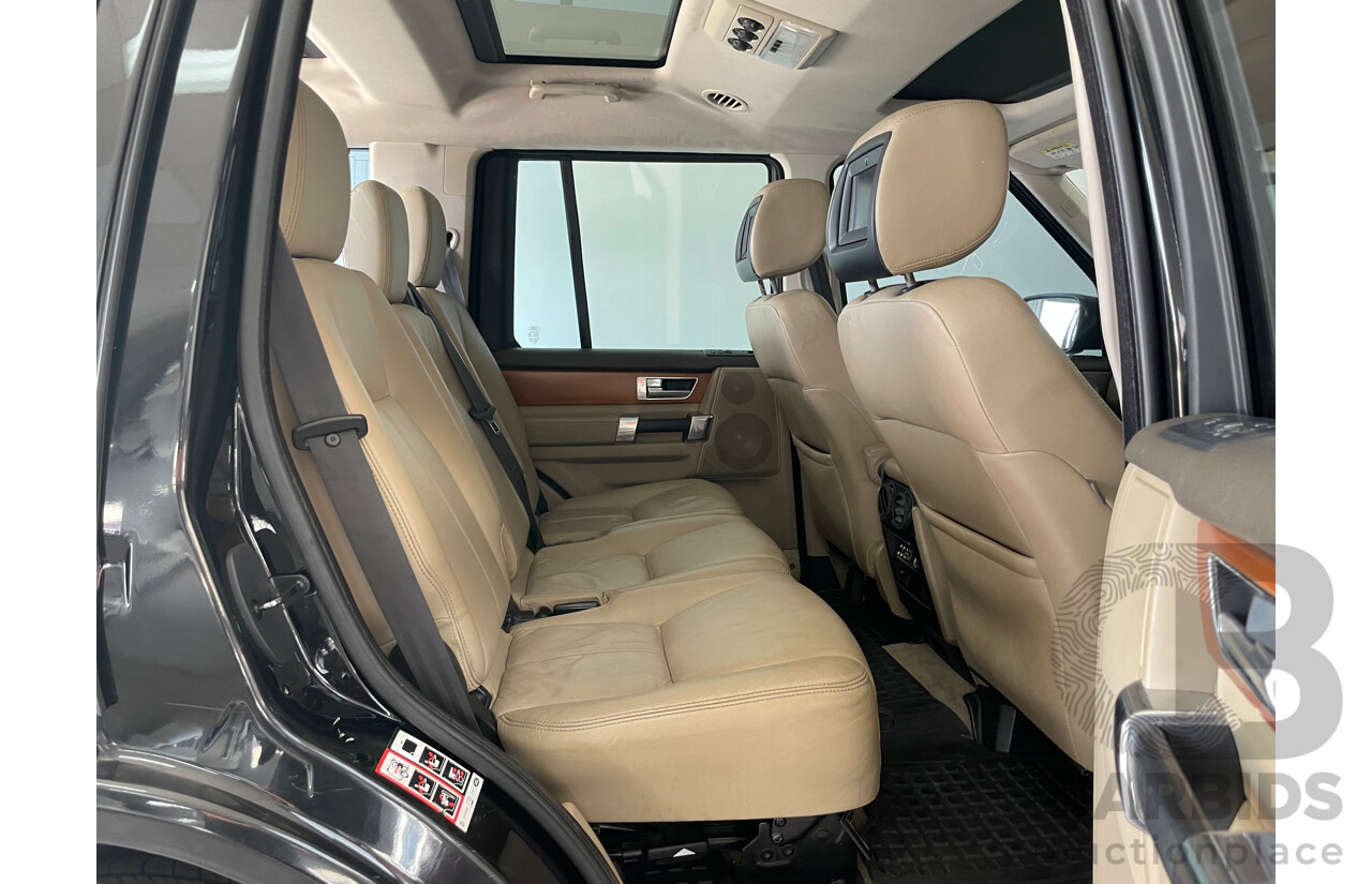 12/09 Land Rover Discovery 4 5.0 V8 4x4 MY10 4D Wagon Black 5.0L