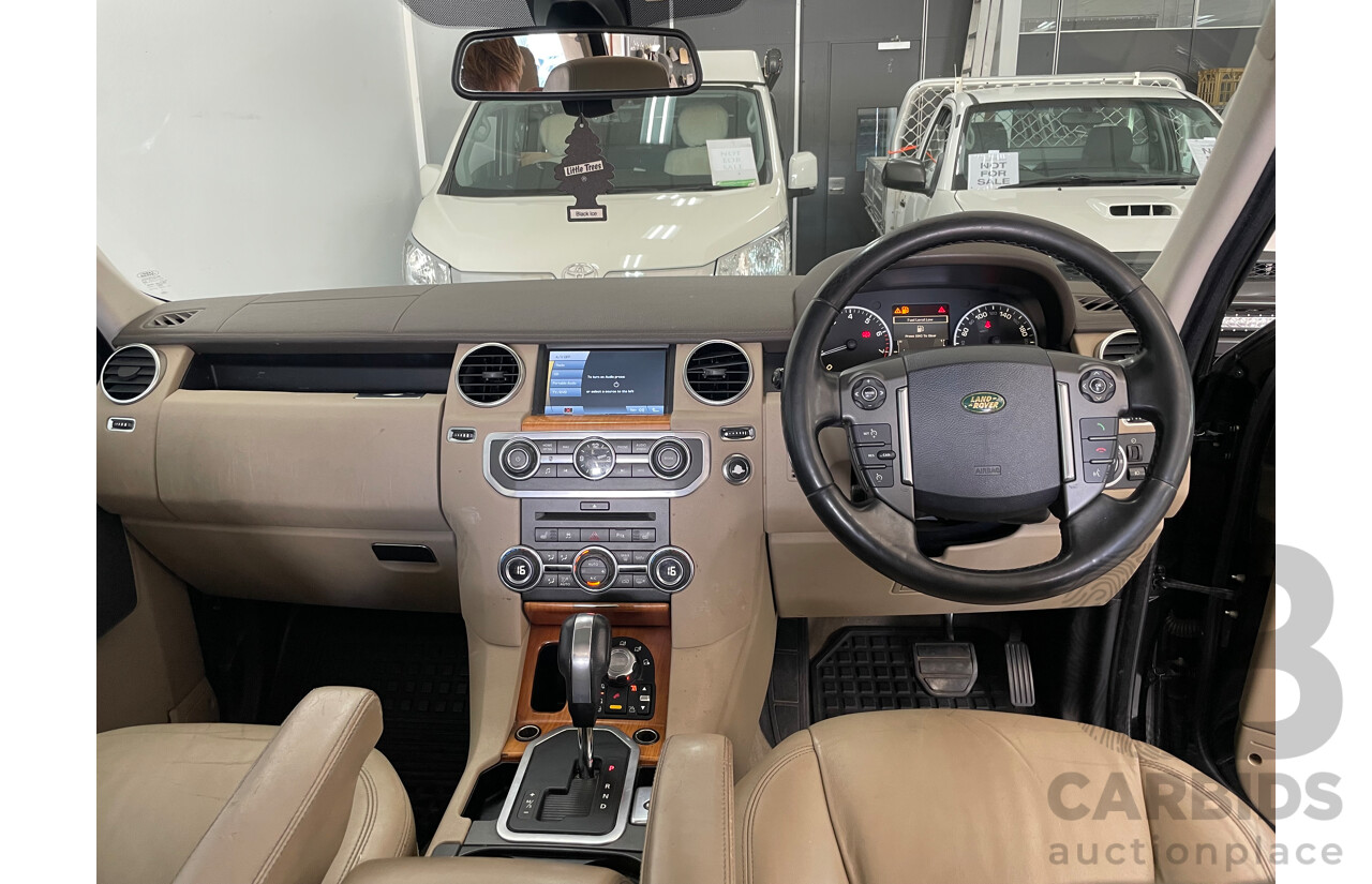 12/09 Land Rover Discovery 4 5.0 V8 4x4 MY10 4D Wagon Black 5.0L