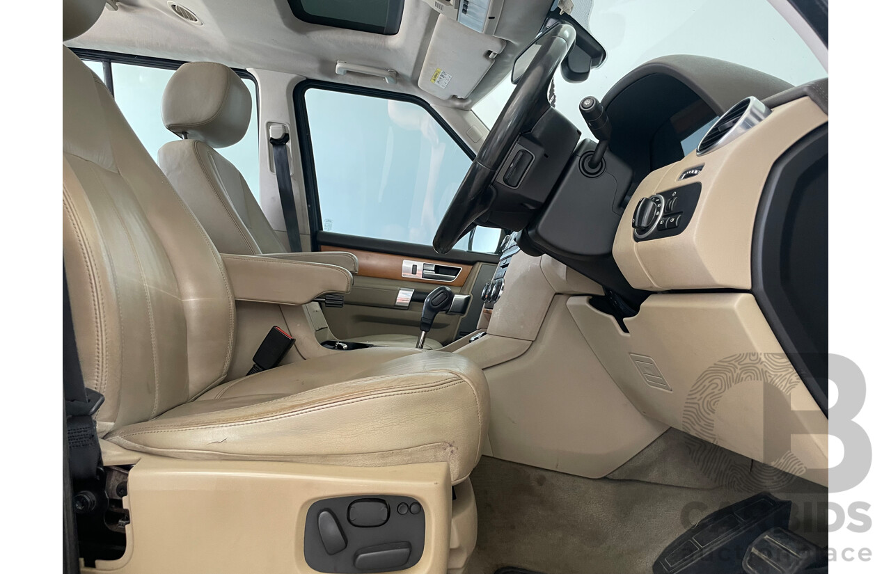 12/09 Land Rover Discovery 4 5.0 V8 4x4 MY10 4D Wagon Black 5.0L