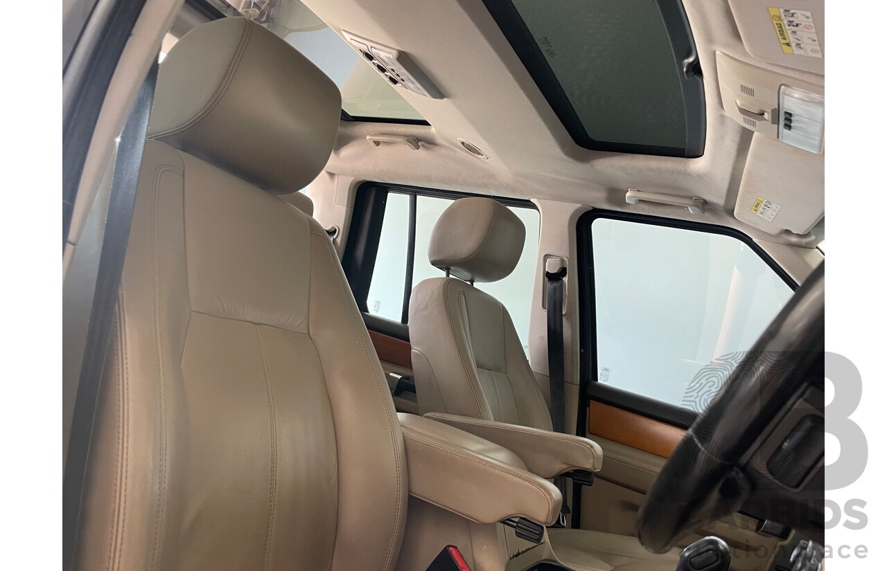 12/09 Land Rover Discovery 4 5.0 V8 4x4 MY10 4D Wagon Black 5.0L