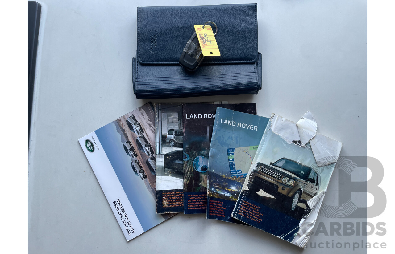 12/09 Land Rover Discovery 4 5.0 V8 4x4 MY10 4D Wagon Black 5.0L