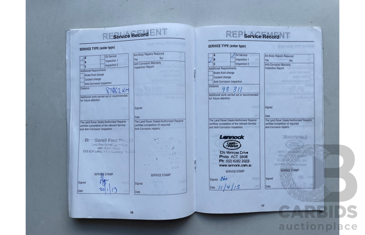 12/09 Land Rover Discovery 4 5.0 V8 4x4 MY10 4D Wagon Black 5.0L