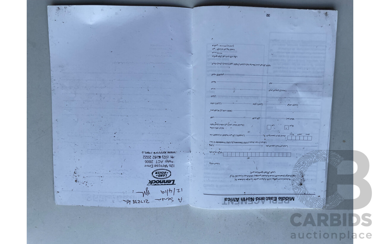 12/09 Land Rover Discovery 4 5.0 V8 4x4 MY10 4D Wagon Black 5.0L